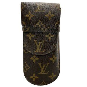 Louis Vuitton Pen Case Monogram Etui Stilo Shoulder Bag